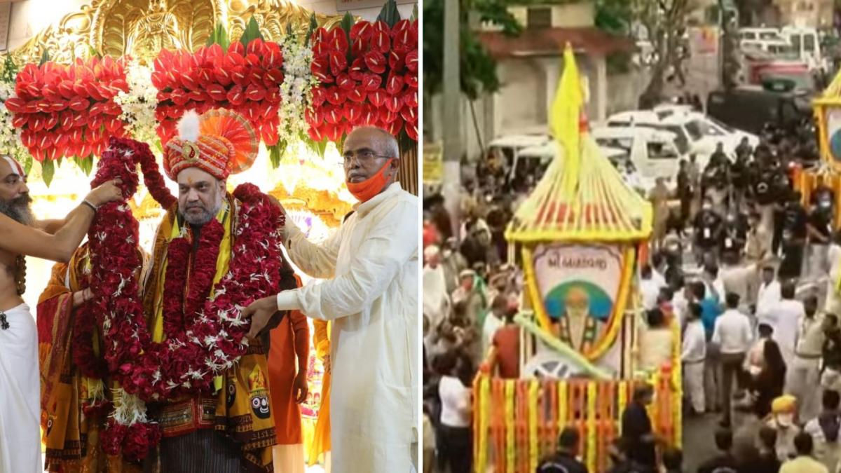 Amit Shah/ Rath Yatra in Ahmedabad