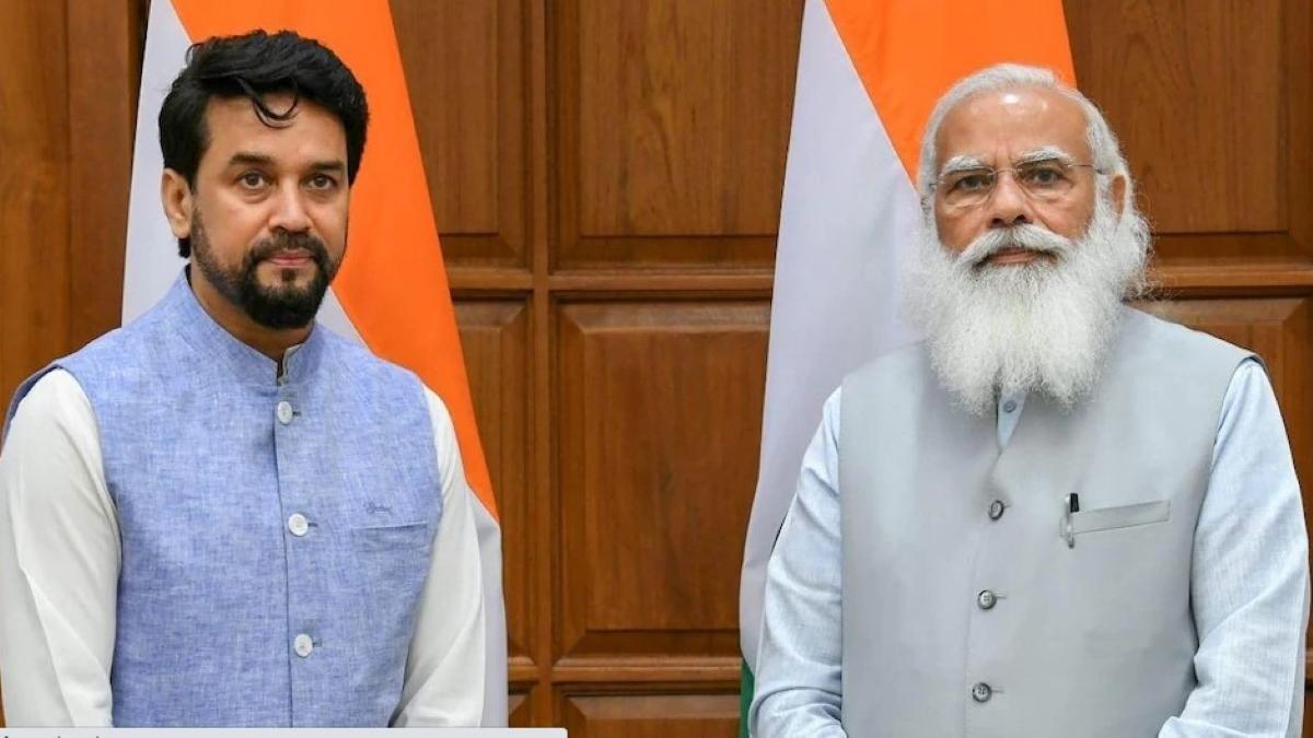 Minister of Sports and Youth Welfare Anurag Thakur 