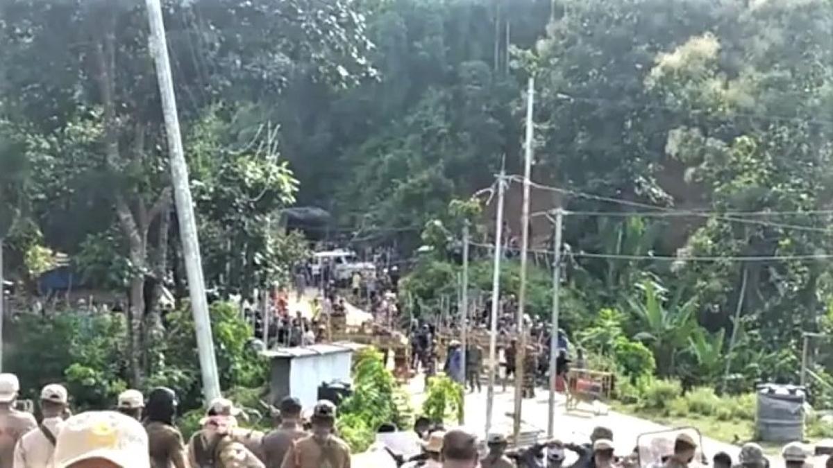 Assam Mizoram border clash