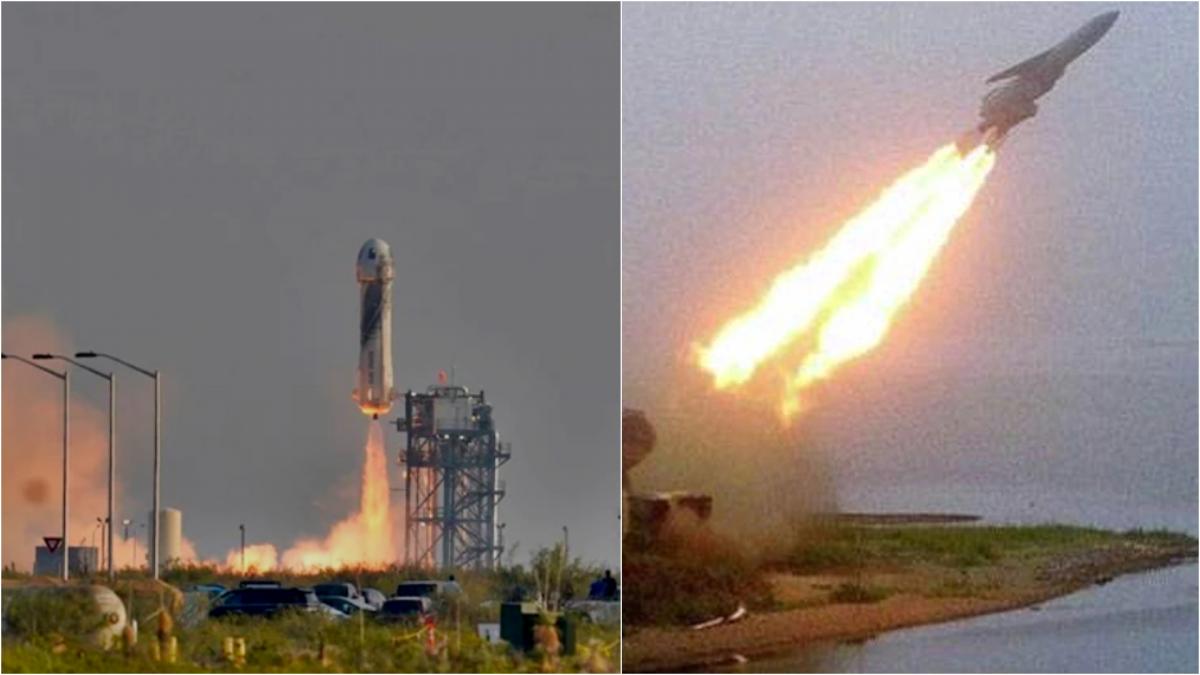 बेजोस की अंतरिक्ष में उड़ान, देखें दुनिया की बड़ी खबरें 