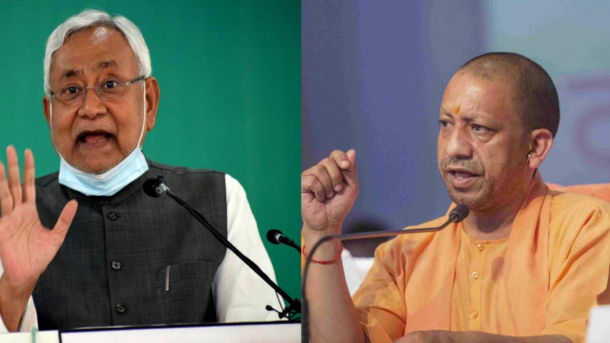Bihar CM Nitish Kumar and UP CM Yogi