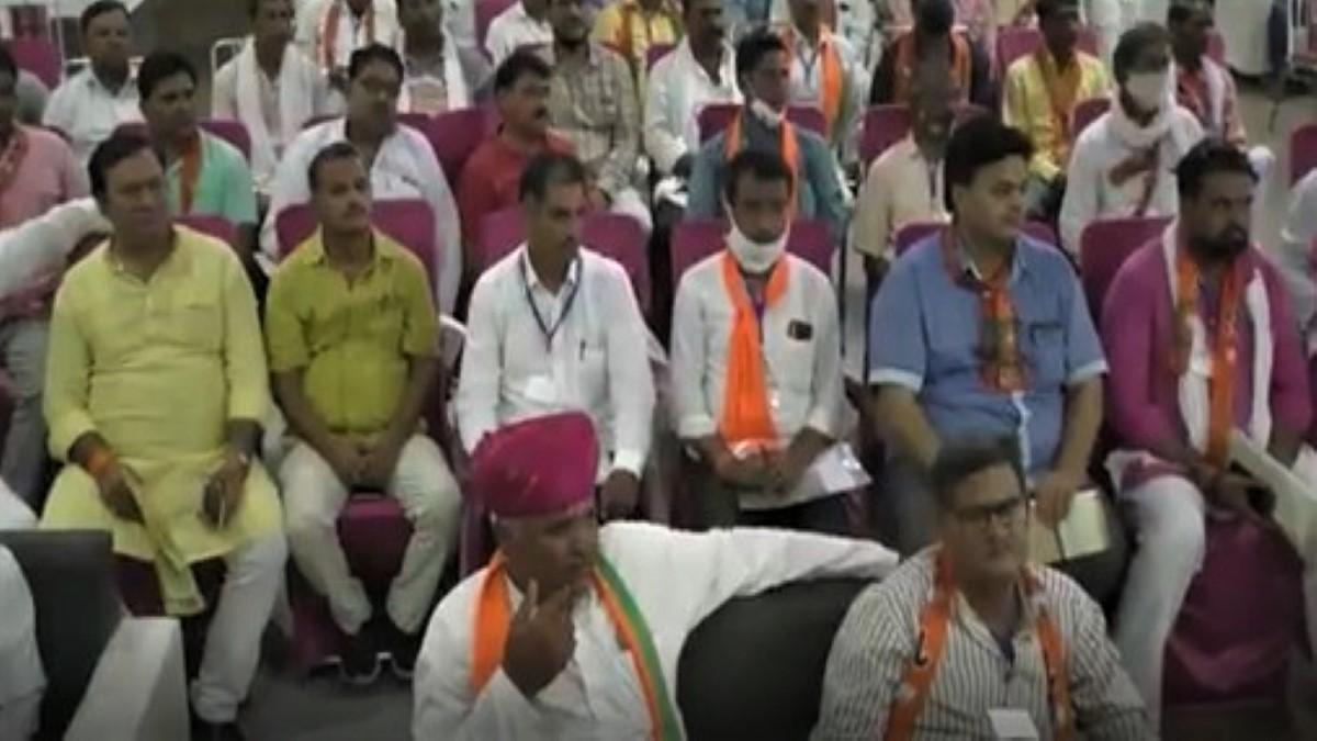 Social distancing violated in Satish Punia's program in Alwar