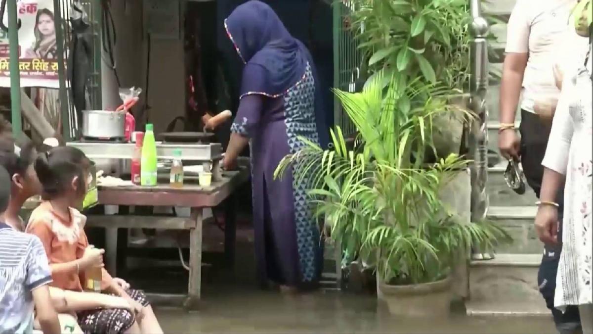 Water logging in Delhi