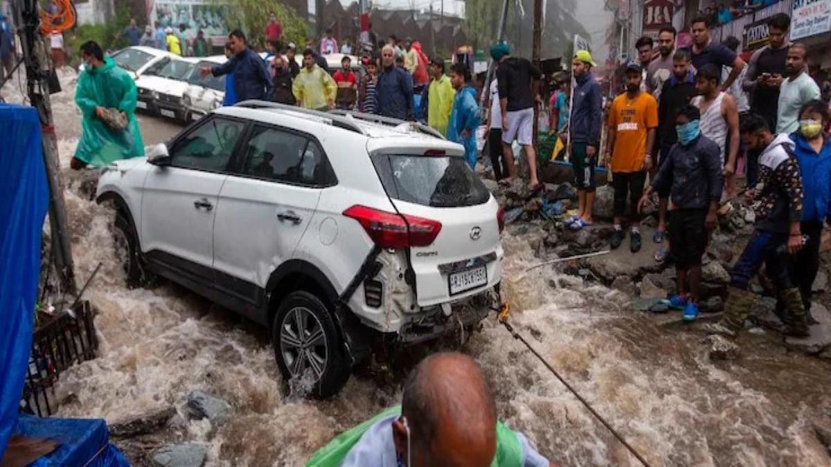 Dharamshala flash floods werak havoc