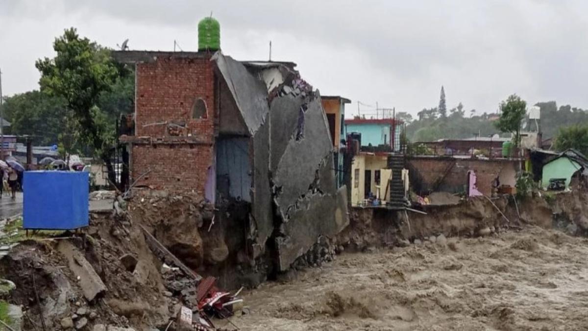Flash flood caused havoc in Himachal Pradesh's Dharamshala 
