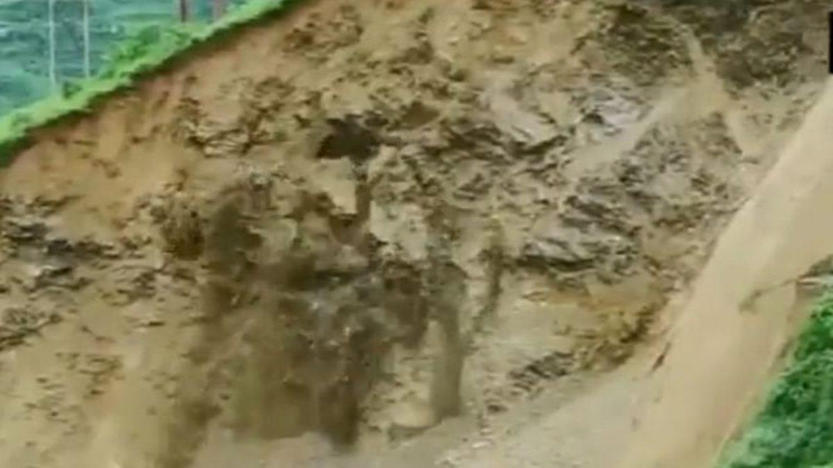 landslide in Himachal Pradesh 
