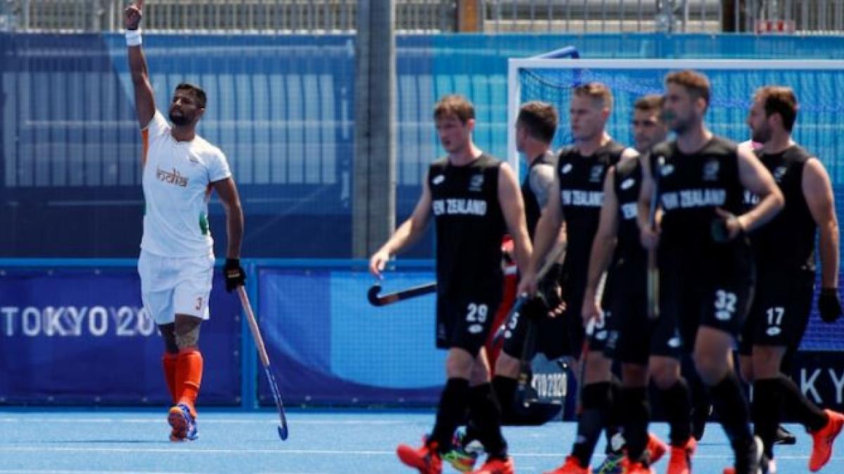 Indian Hockey Team Beats New Zealand