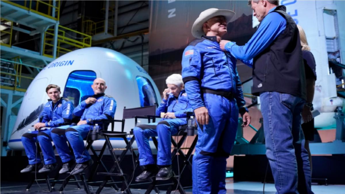 Jeff Bezos space travel