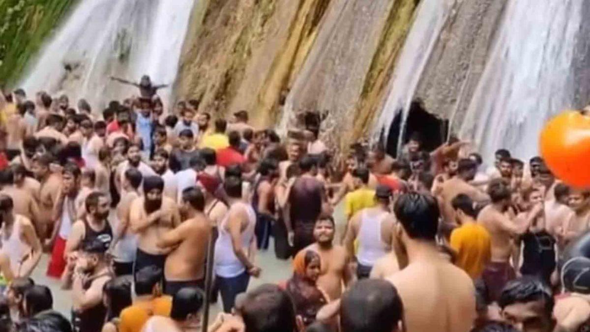 मसूरी के कैम्पटी फॉल का वह वीडियो, जिसने द‍िल्ली तक मचा दी खलबली