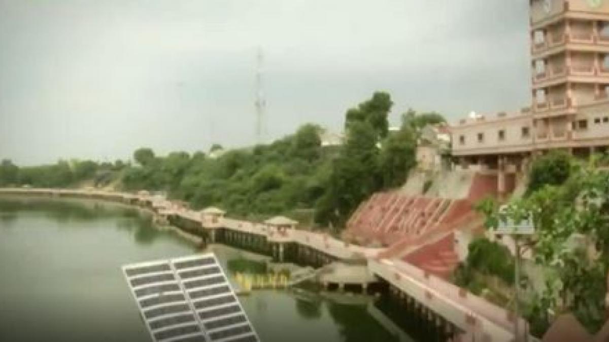 Gujarat's Sharmistha lake