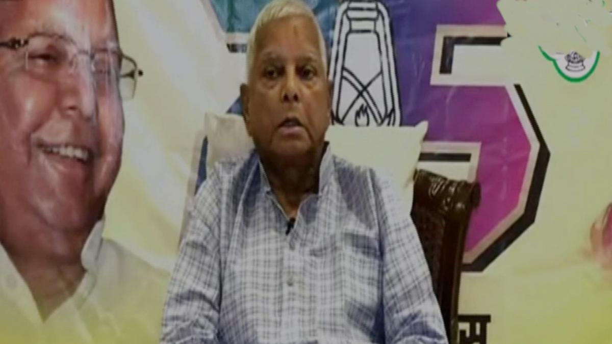 Rashtriya Janata Dal supremo Lalu Yadav