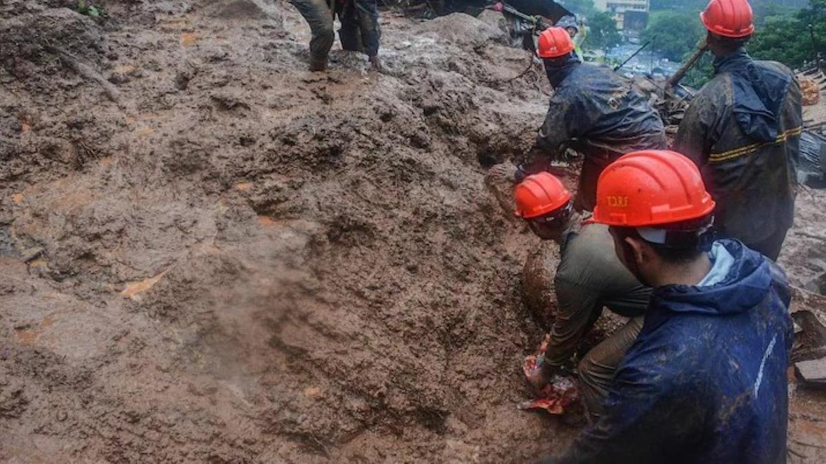 36 died due to landslide in Raigad in Maharashtra
