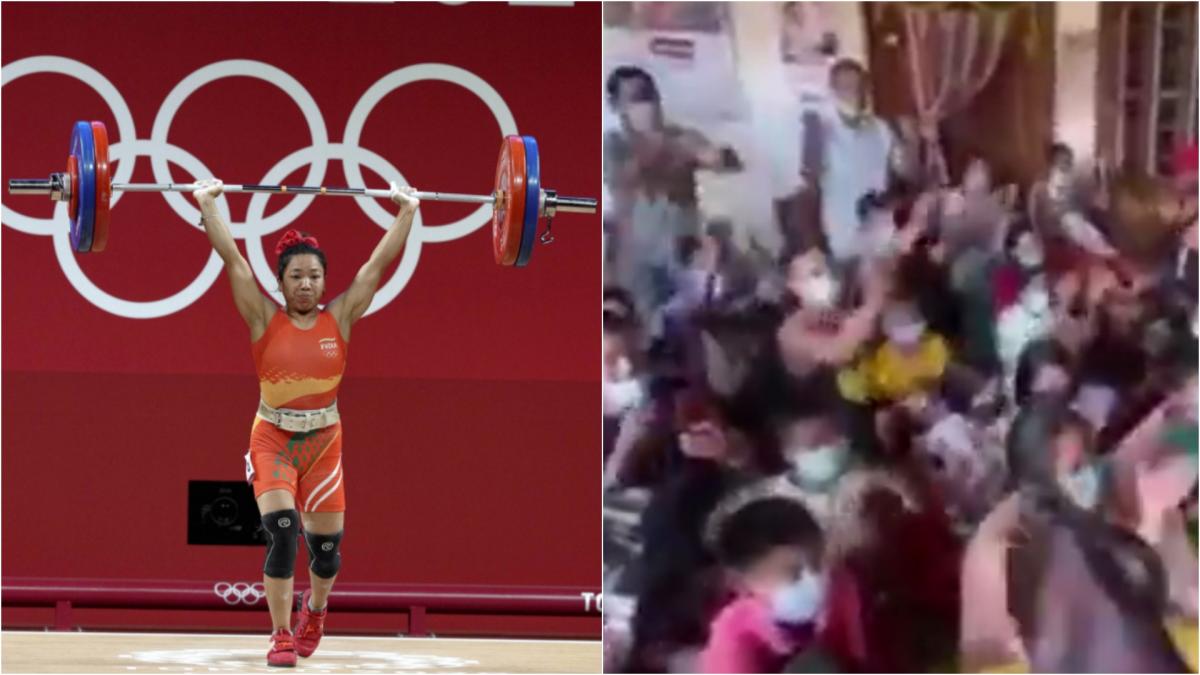 जिस वक़्त वेटलिफ्टर मीराबाई चानू रच रहीं थी इतिहास, उस वक़्त कैसा था उनके घर का नज़ारा 