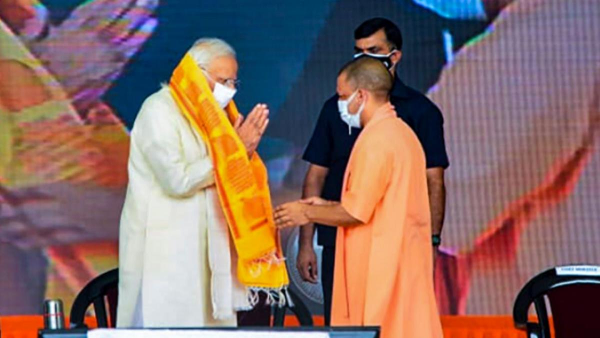 PM Narendra Modi and CM Yogi Adityanath (File-PTI)