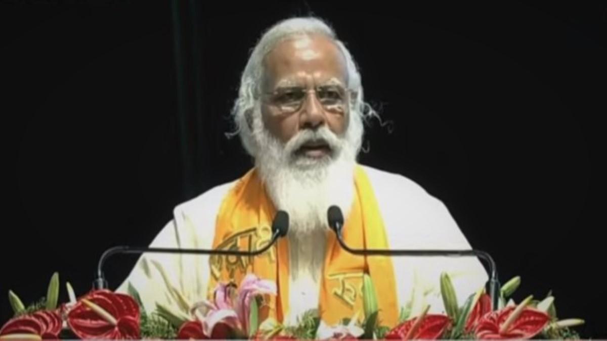 PM Modi inaugurates Rudraksha Convention Center 