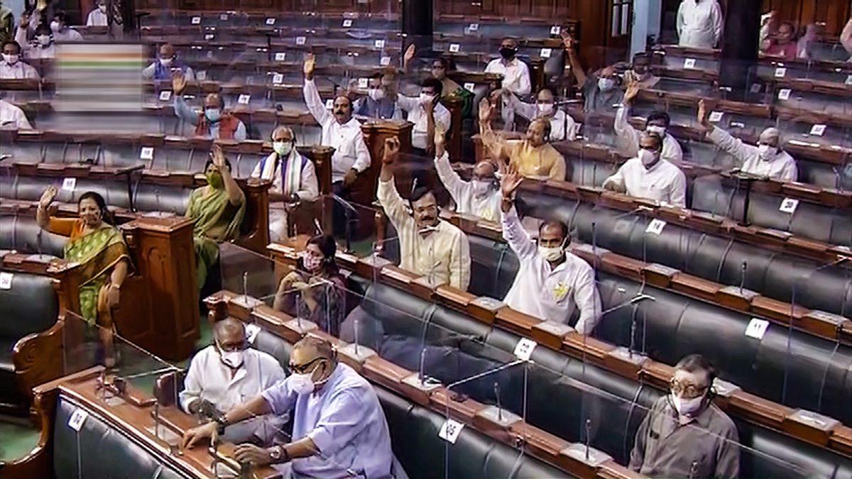 Uproar in Parliament 
