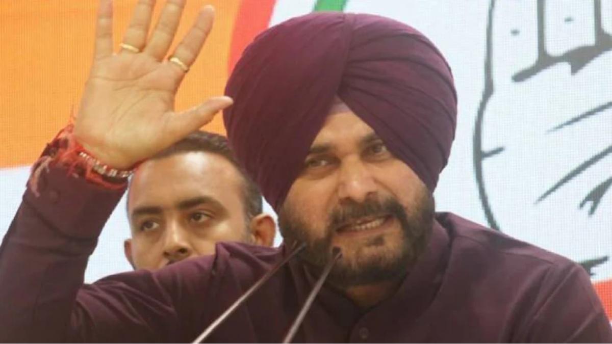 navjot singh sidhu became the president of punjab congress