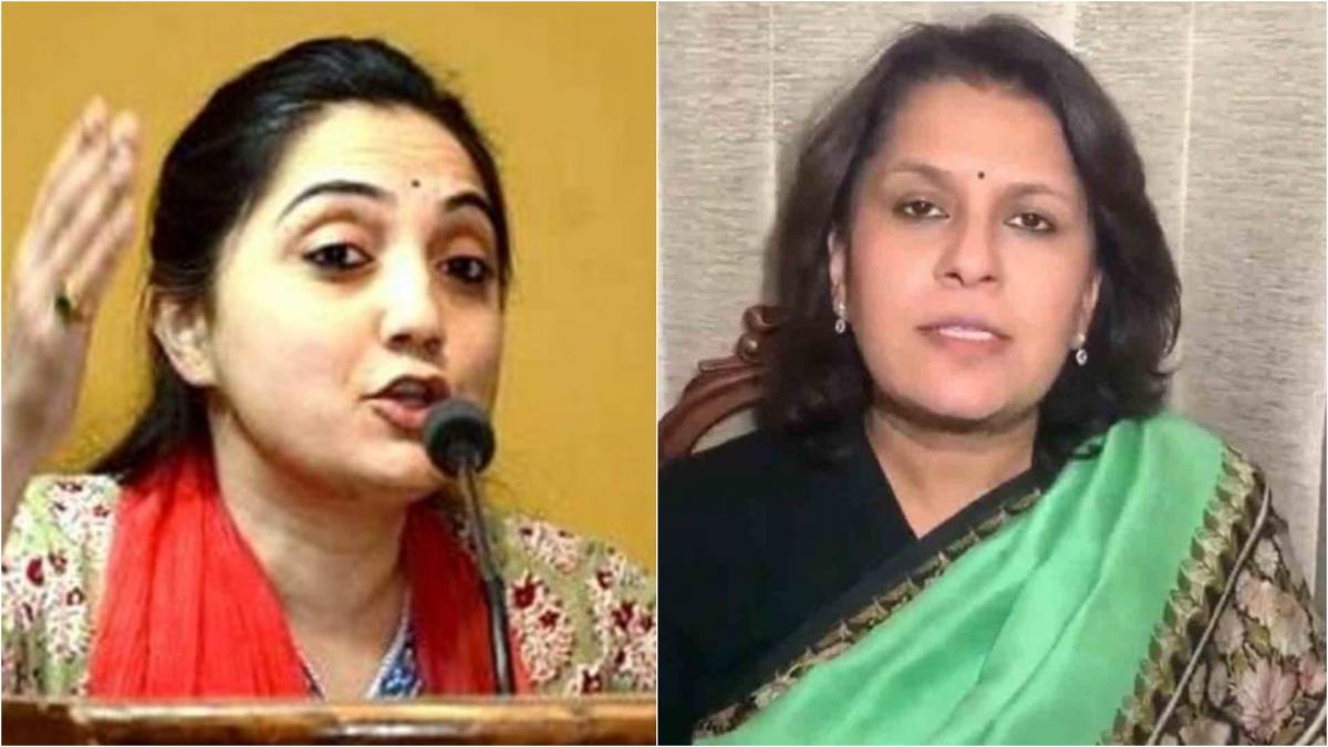 Nupur Sharma Vs Supriya Shrinate: Pegasus व‍िवाद पर देखें दोनों पार्टी प्रवक्ताओं में बहस 
