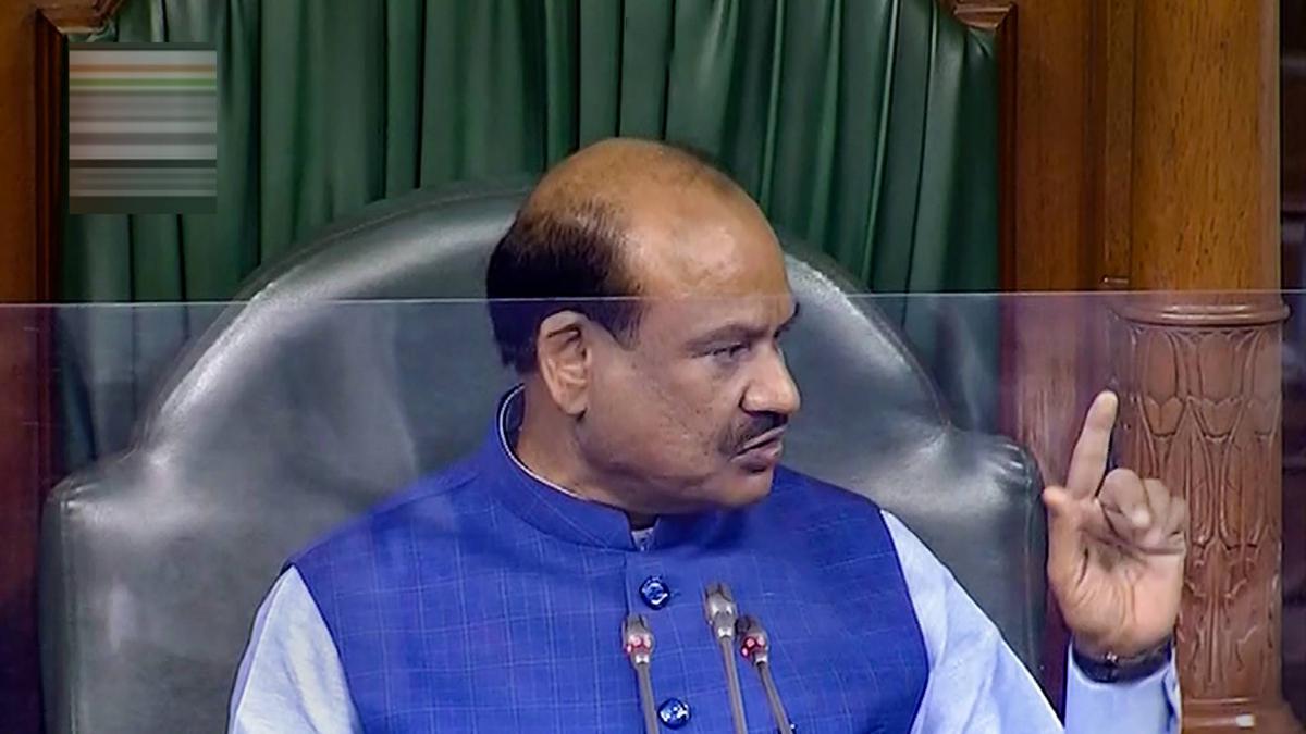 Lok Sabha Om Speaker Birla