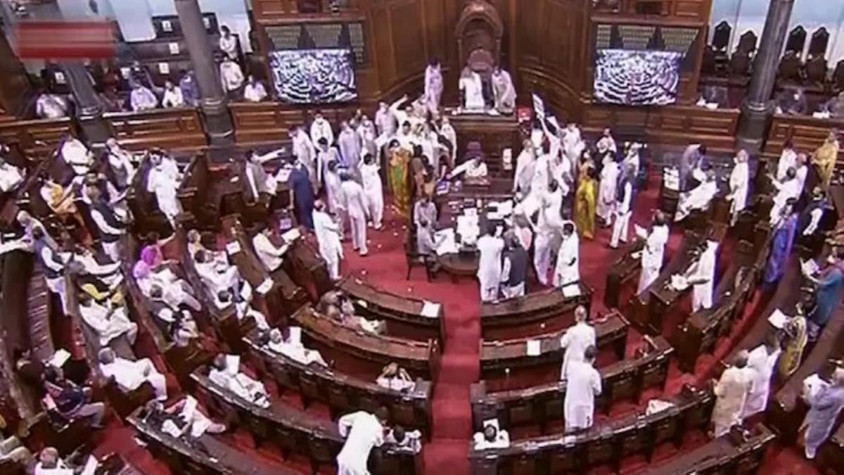 Parliament witnessed ruckus again in monsoon session