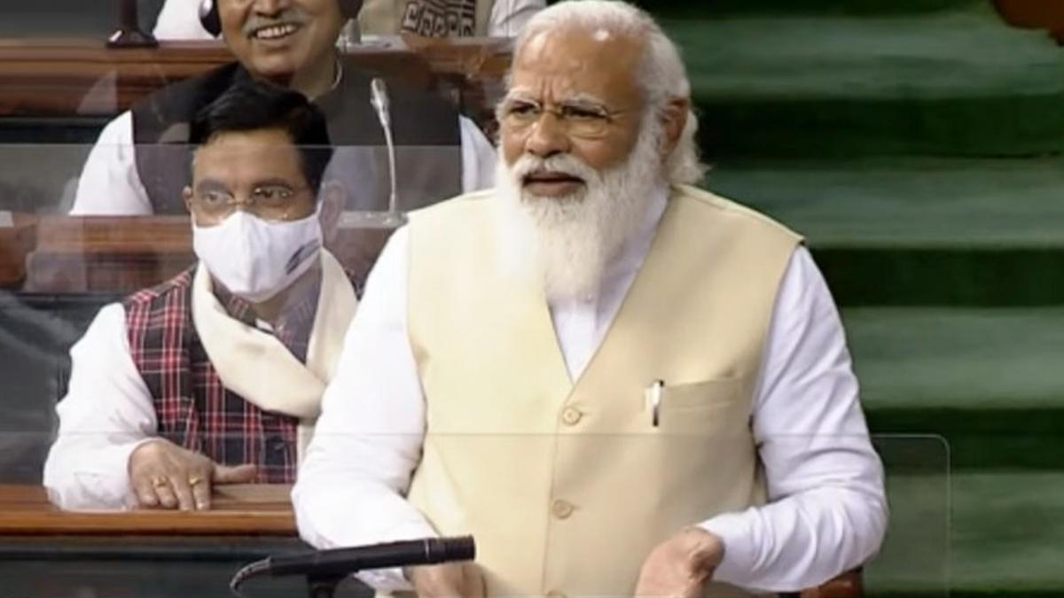 PM Modi in Monsoon Session 