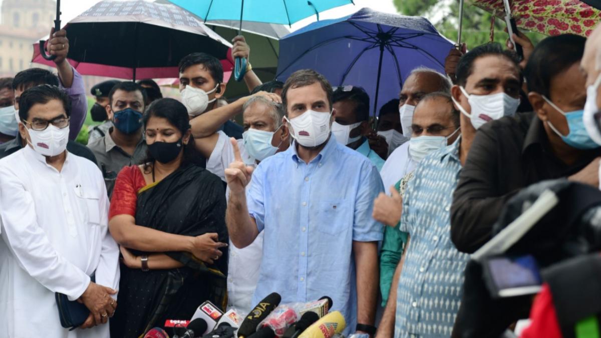 Congress Rahul Gandhi, and other opposition leaders (File-PTI)