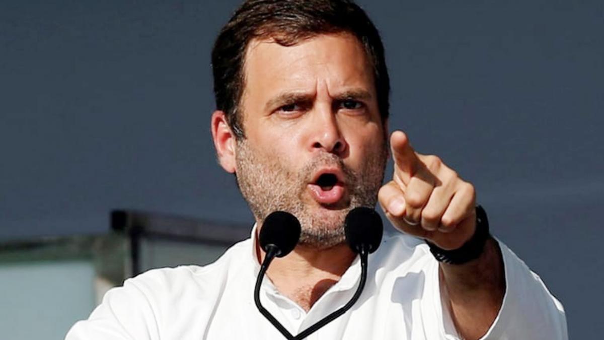 Congress Leader Rahul Gandhi