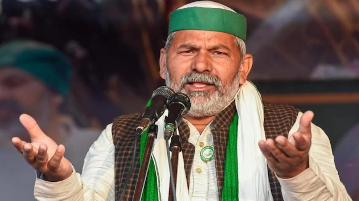 BKU National Spokesperson Rakesh Tikait