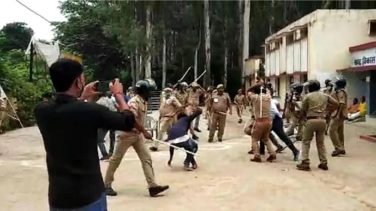 ruckus during block chief election in up