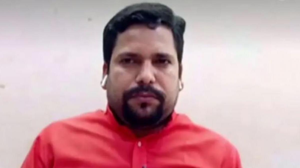 Aam Aadmi party spokesperson Sanjeev Jha