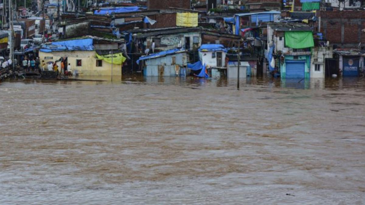 severe water-logging in Thane (Photo-PTI)