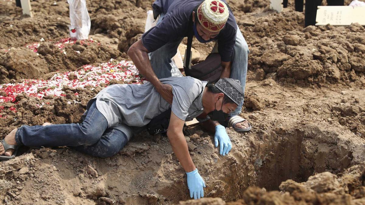 Covid third wave in Indonesia