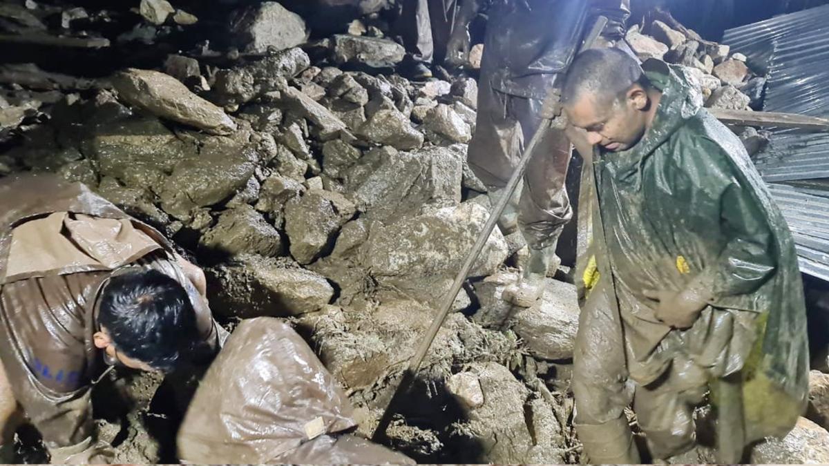 Uttarkashi cloud burst 