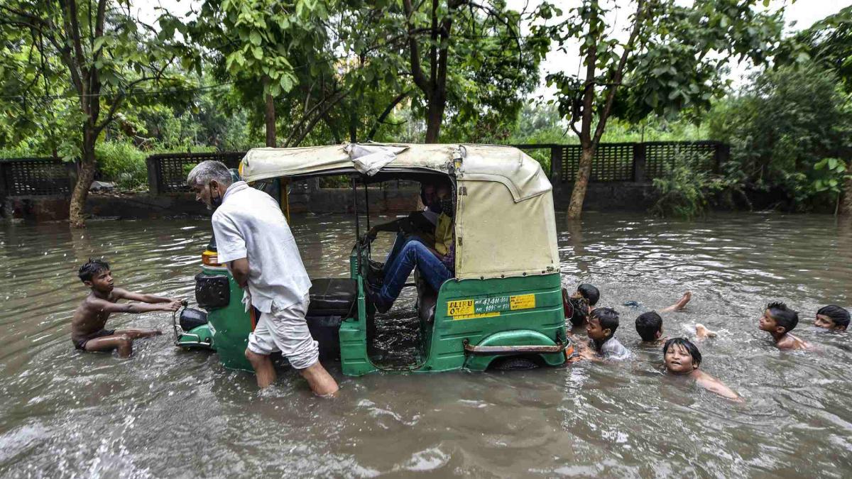 Waterlogging in Delhi