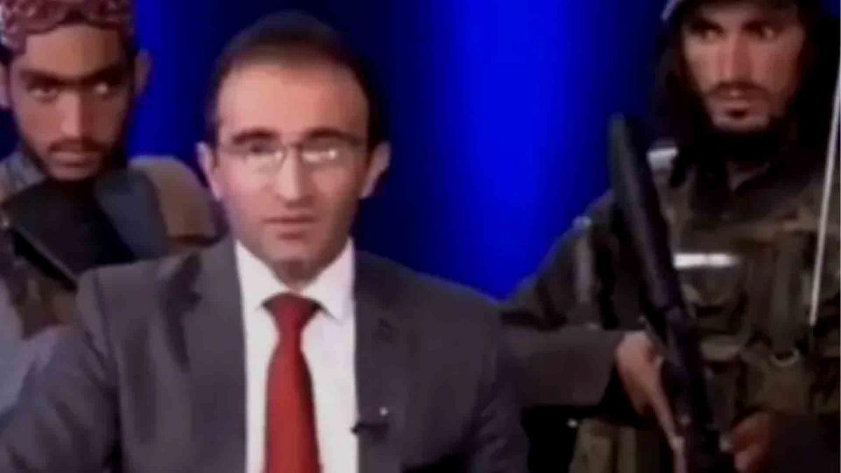 Video of Afghan news anchor on gunpoint raises concerns 