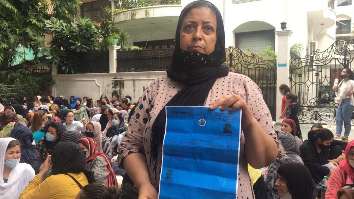 afghani nationals protest