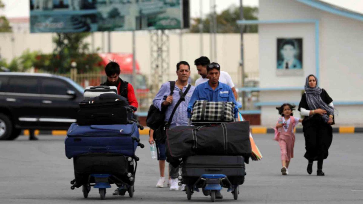 What is the condition of Indians stranded in Afghanistan?  