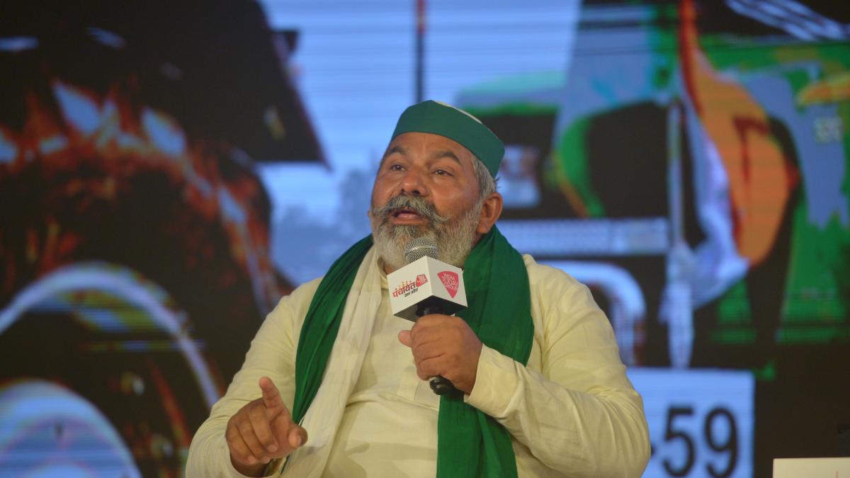 rakesh tikait on panchayat aaj tak 