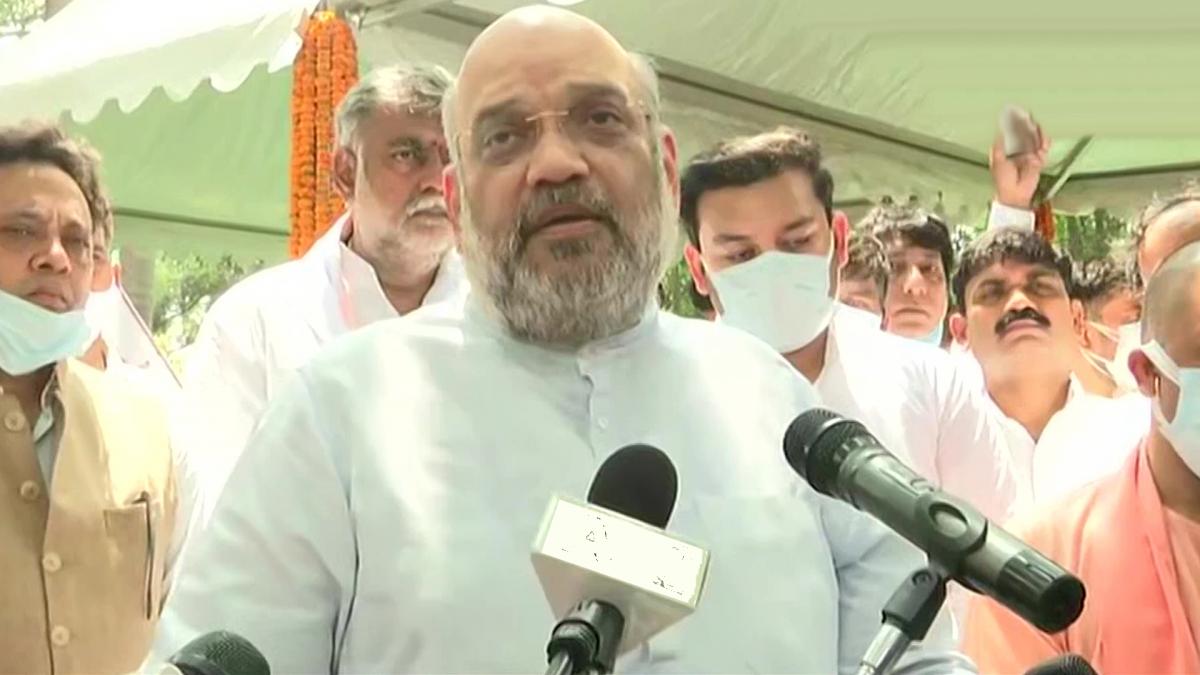 Amit Shah in Aligarh