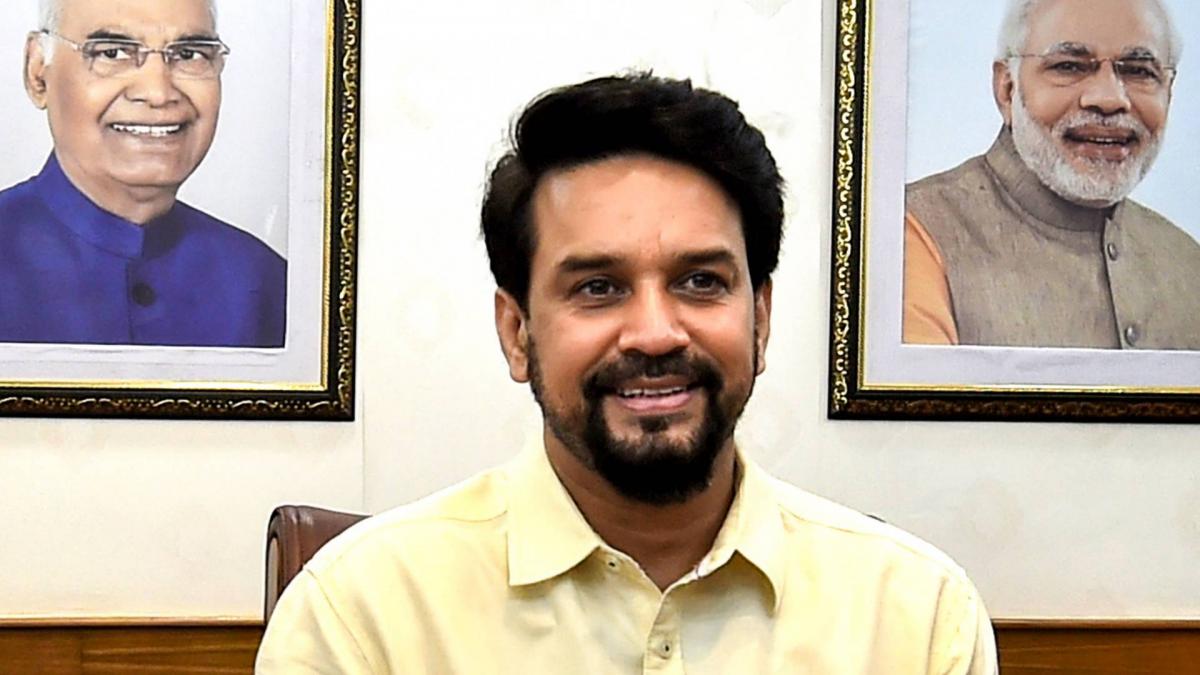 Union sports minister Anurag Thakur