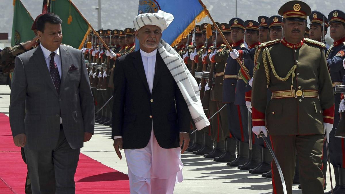 President Ashraf Ghani left Afghanistan