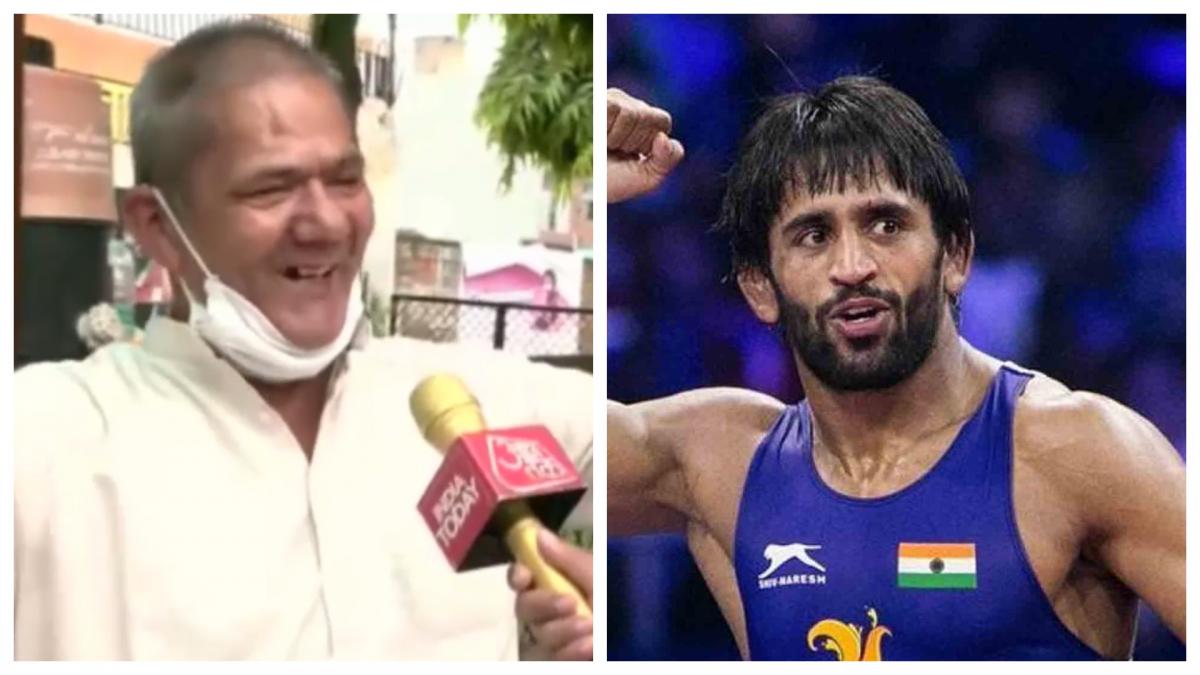 See how celebration is going on in Bajrang Punia's village