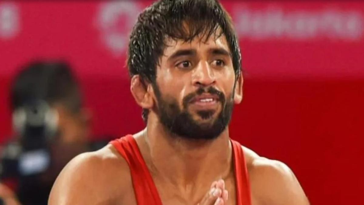 Indian star wrestler Bajrang Punia 