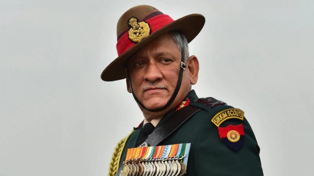 Chief of Defence Staff of the Indian Army, Bipin Rawat (Credit-PTI)