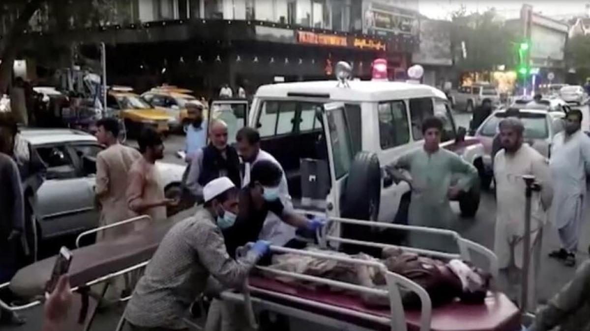 Chaos after blast at Kabul airport, watch these pictures