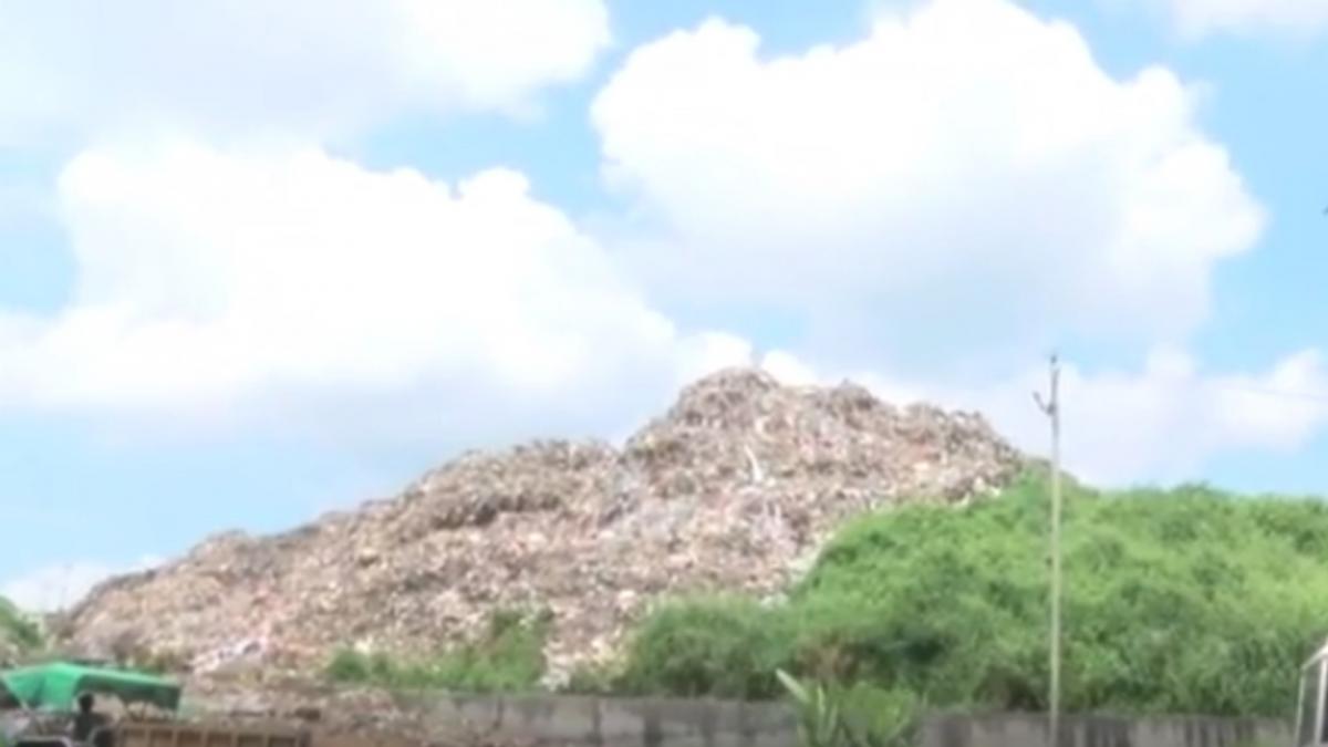 condition of the dumping yard jharkhand