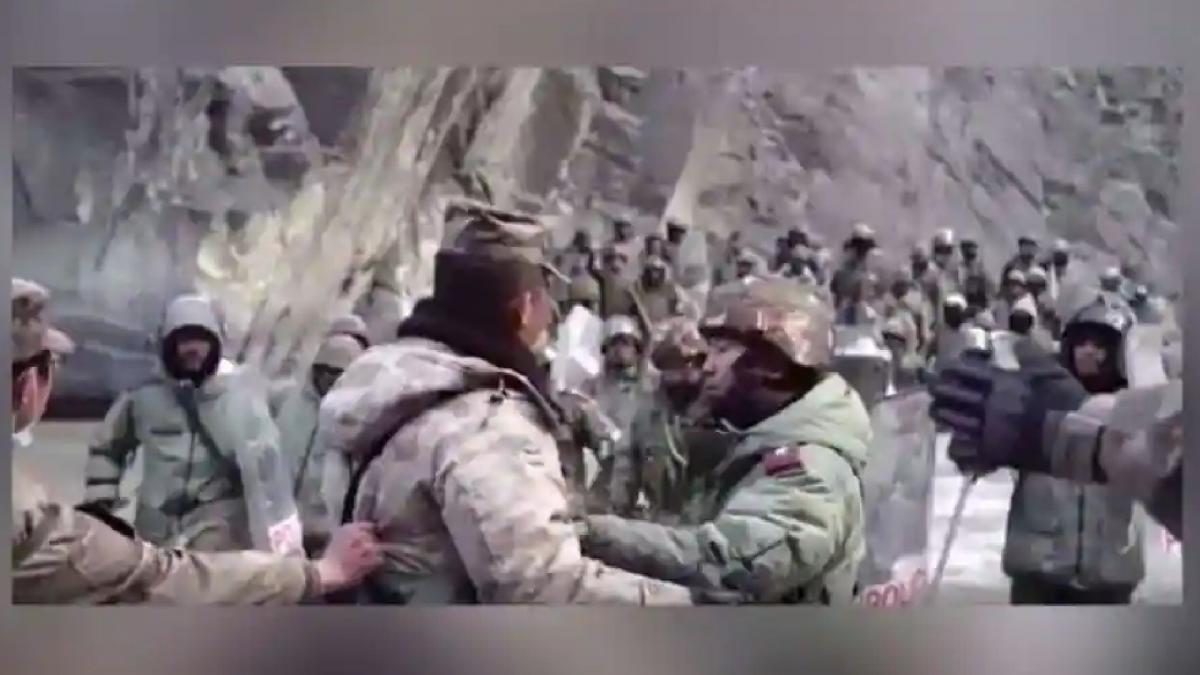 propaganda video of Galwan Valley clash