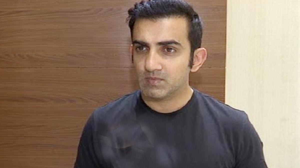 BJP MP and Former cricketer Gautam Gambhir