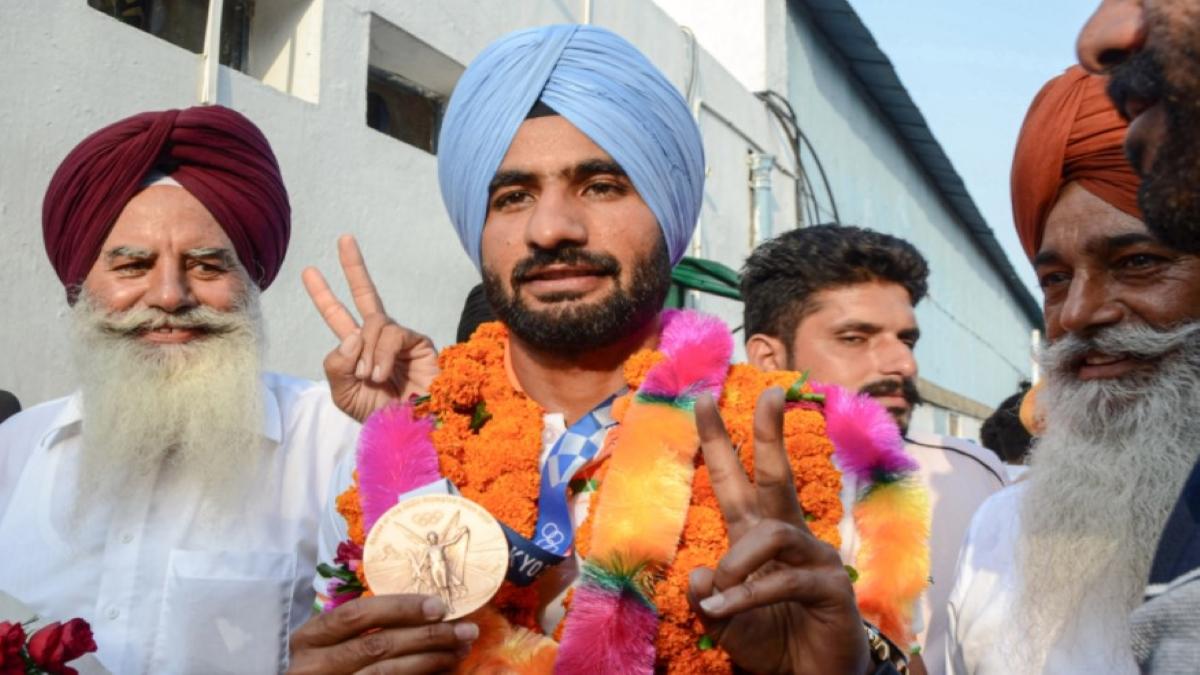 Olympic Indian hockey team received grand welcome in Amritsar