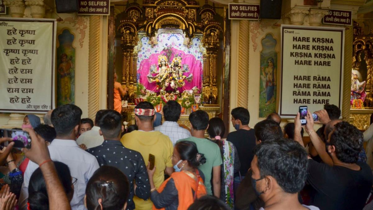 Krishna Janmashtami, Mathura (File-PTI)